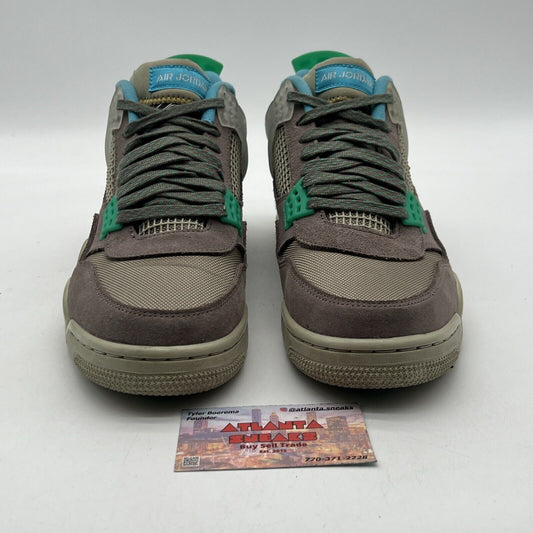 Size 10.5 - Union LA x Air Jordan 4 Retro Taupe Haze Grey Suede (DJ5718-242)