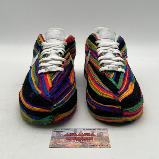 Size 9 - Nike Air Force 1 Low '07 White Multi Color Customs (315122-111)