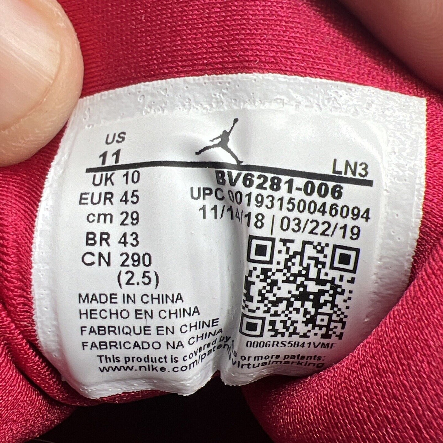 Size 11 - Air Jordan 7 Retro SP Reflections Of A Champion Grey Red (BV6281-006)
