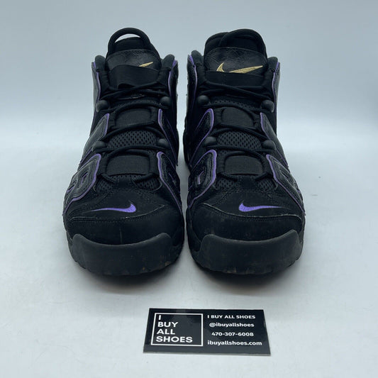 Size 10 - Nike Air More Uptempo '96 Black Action Grape Black Suede (DV1879-001)