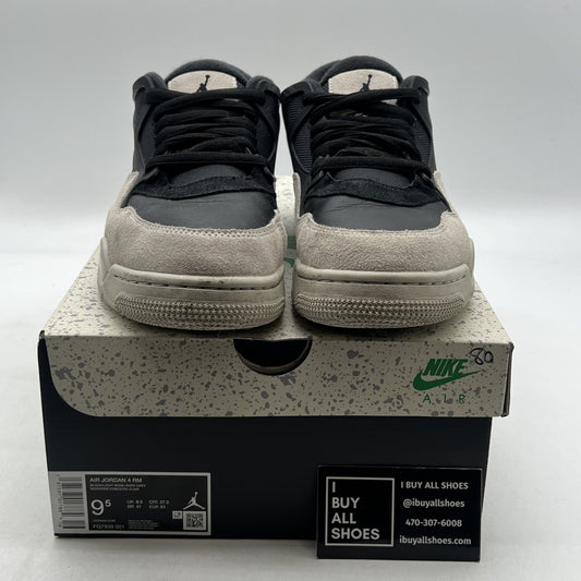 Size 9.5 - Air Jordan 4 RM Black Light Bone (FQ7939-001)