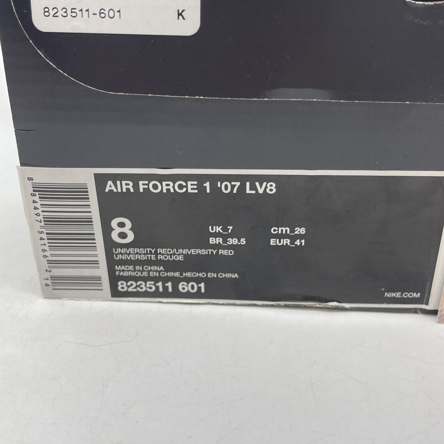 Size 8 - Nike Air Force 1 LV8 Low 4th of July Blue White Leather (823511-601)