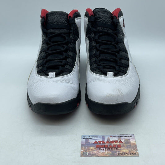 Size 11.5 - Air Jordan 10 Double Nickel White Black Red Leather (310805-102)