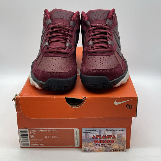 Size 9 - Nike Air Trainer SC 2010 Premium Bo Knows Pack - Team Red (395940-602)