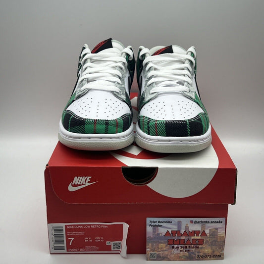 Nike Mens Fashion Sneakers Size 7 Color White/Black-university Red-stadium Green