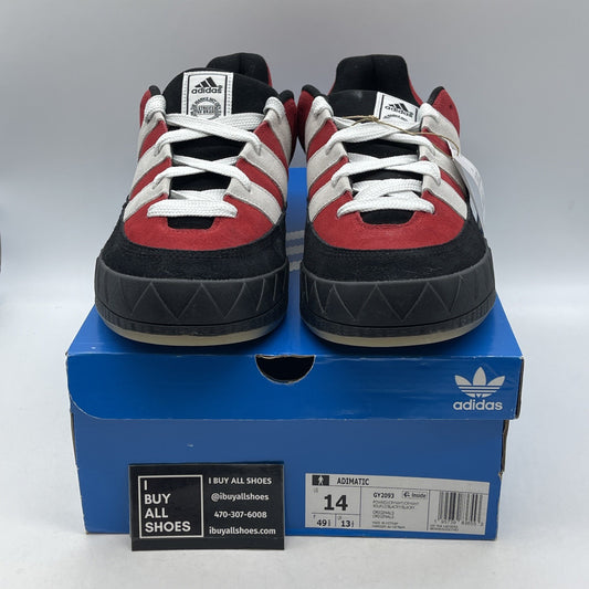 Size 14 - Adidas Adimatic Power Red Black (GY2093)
