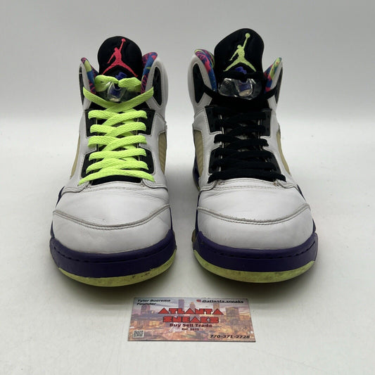 Size 12 - Jordan 5 Retro Alternate Bel-Air 2020 Black White Leather (DB3335-100)