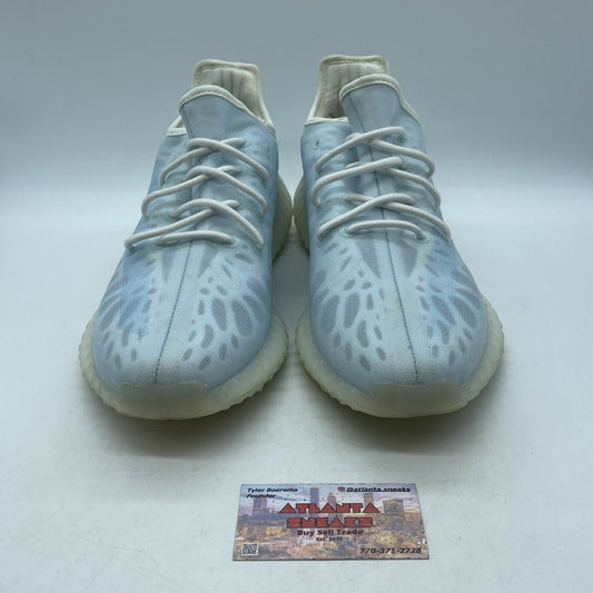 Size 13 - adidas Yeezy Boost 350 V2 Mono Ice Blue Suede White (GW2869)