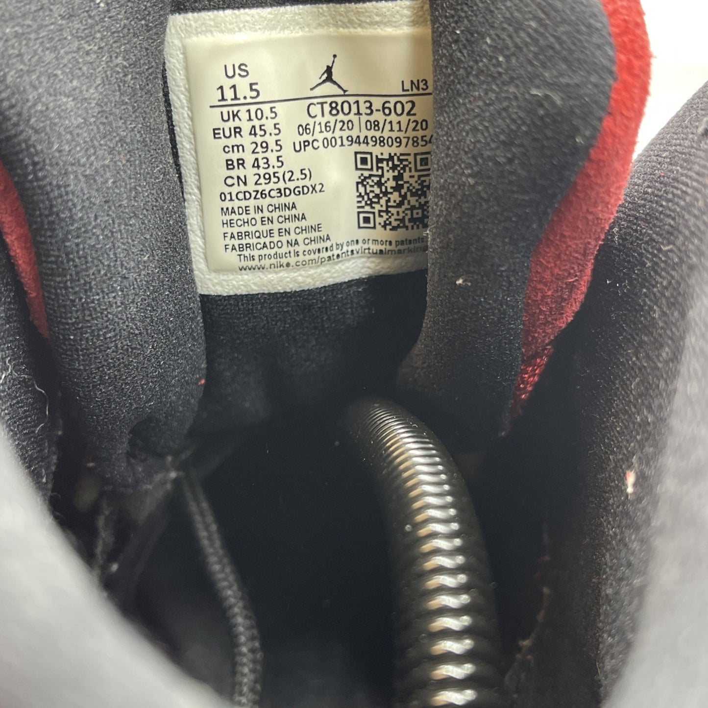 Size 11.5 - Jordan 12 Retro Reverse Flu Game 2020 Suede Leather