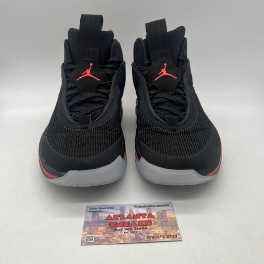 Size 9.5 - Air Jordan 36 Black Infrared Icey Suede (CZ2650-001)