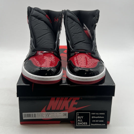 Size 13 - Air Jordan 1 Retro OG High Patent Bred (555088-063)