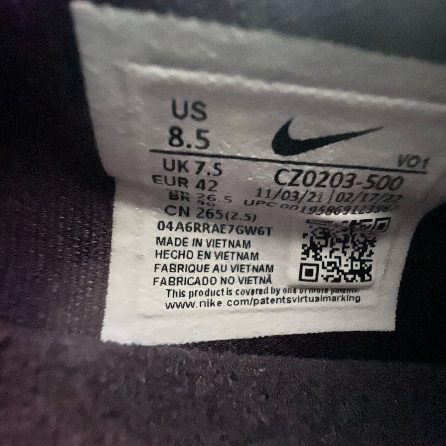 Size 8.5 - Nike LeBron 19 DJ Bron (CZ0203-500)