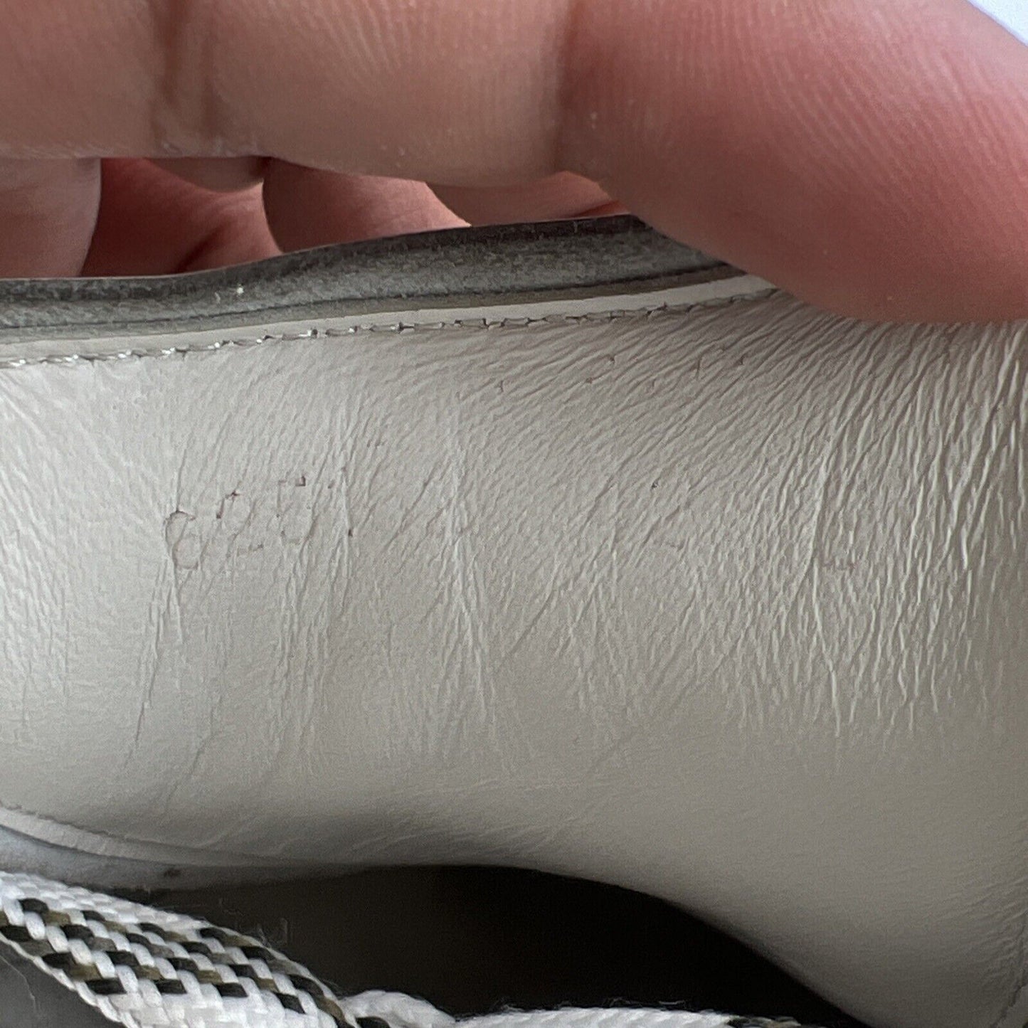 Size 9 - Alexander McQueen Oversized Sneaker White Mole Womens