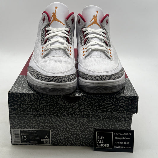 Size 13 - Air Jordan 3 Retro Mid Cardinal Red (CT8532-126)