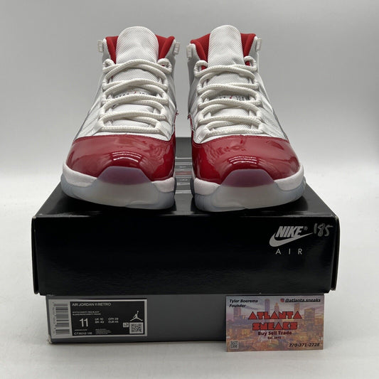 Size 11 - Jordan 11 Retro High Cherry White Red Leather (CT8012-116)