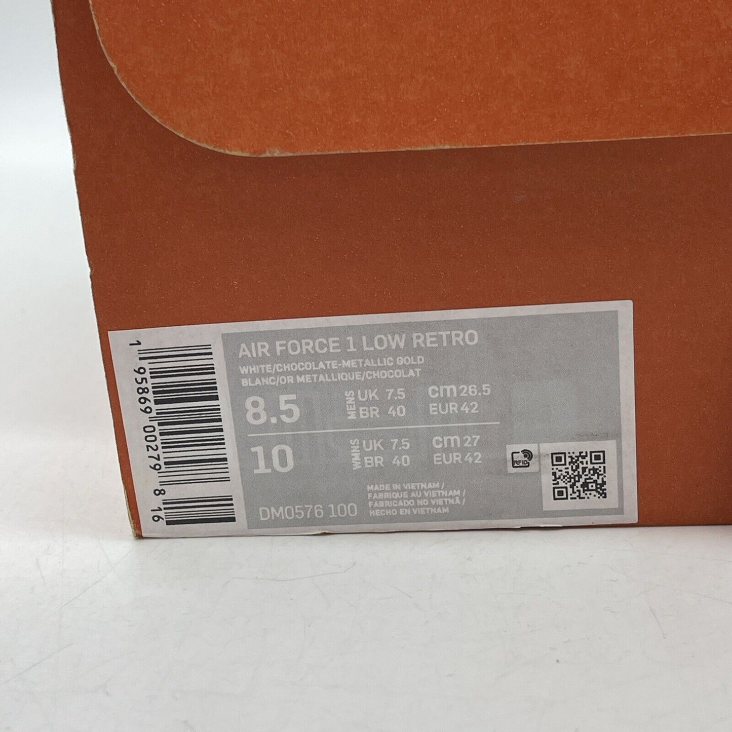 Size 8.5 - Nike Air Force 1 Low Color of the Month White Chocolate (DM0576-100)