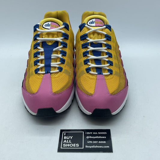 Size 10 - Nike Air Max 95 ACG Yellow Pink Black Suede Leather (CZ9170-700)