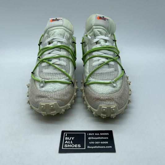 Size 10W - Nike Off-White x Waffle Racer Electric Green White (CD8180-100)