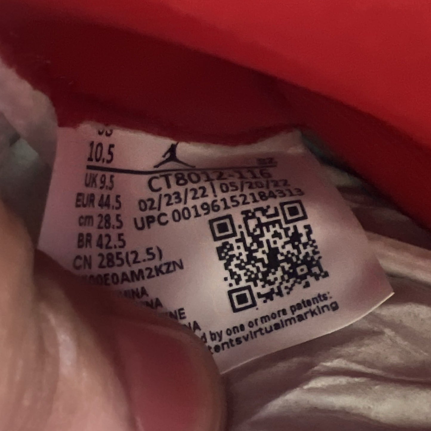 Size 10.5 - Air Jordan 11 Retro High Cherry (CT8012-116)