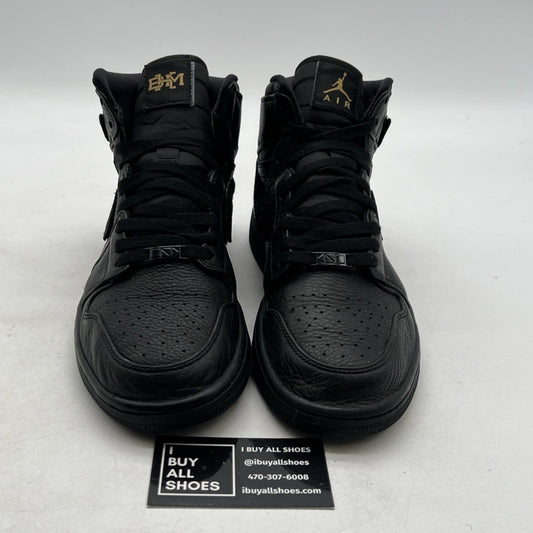Size 9.5 - Air Jordan 1 Retro 2017 High BHM (908656-001)