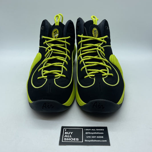 Size 13 - Nike Air Penny 2 Le Volt Green Black Suede (535600-003)
