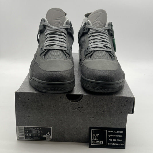 Size 14 - Air Jordan 4 Retro 2024 Paris Olympics Wet Cement (FQ7928-001)