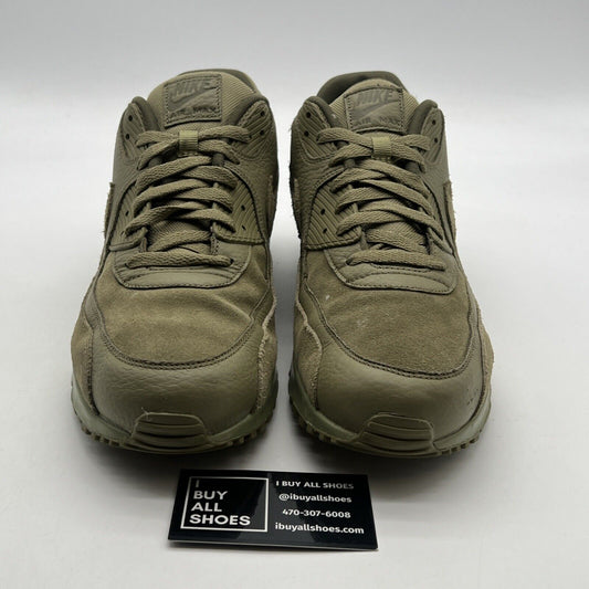 Size 14 - Nike Air Max 90 Premium Neutral Olive (700155-202)