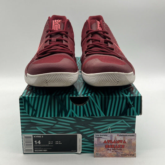 Size 14 - Nike Kyrie 3 Hot Punch White (852395-681)