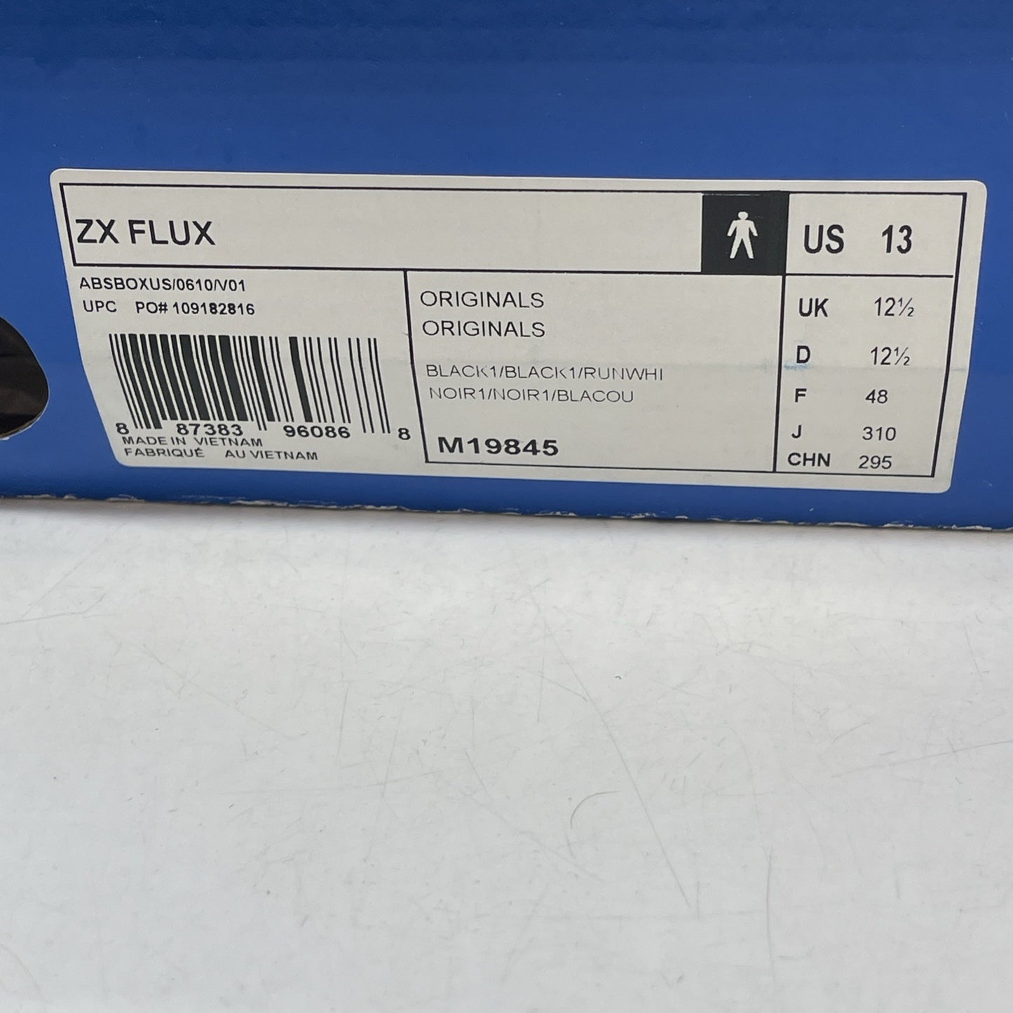 Size 13W - Adidas ZX Flux Watercolor (ZXFLUX