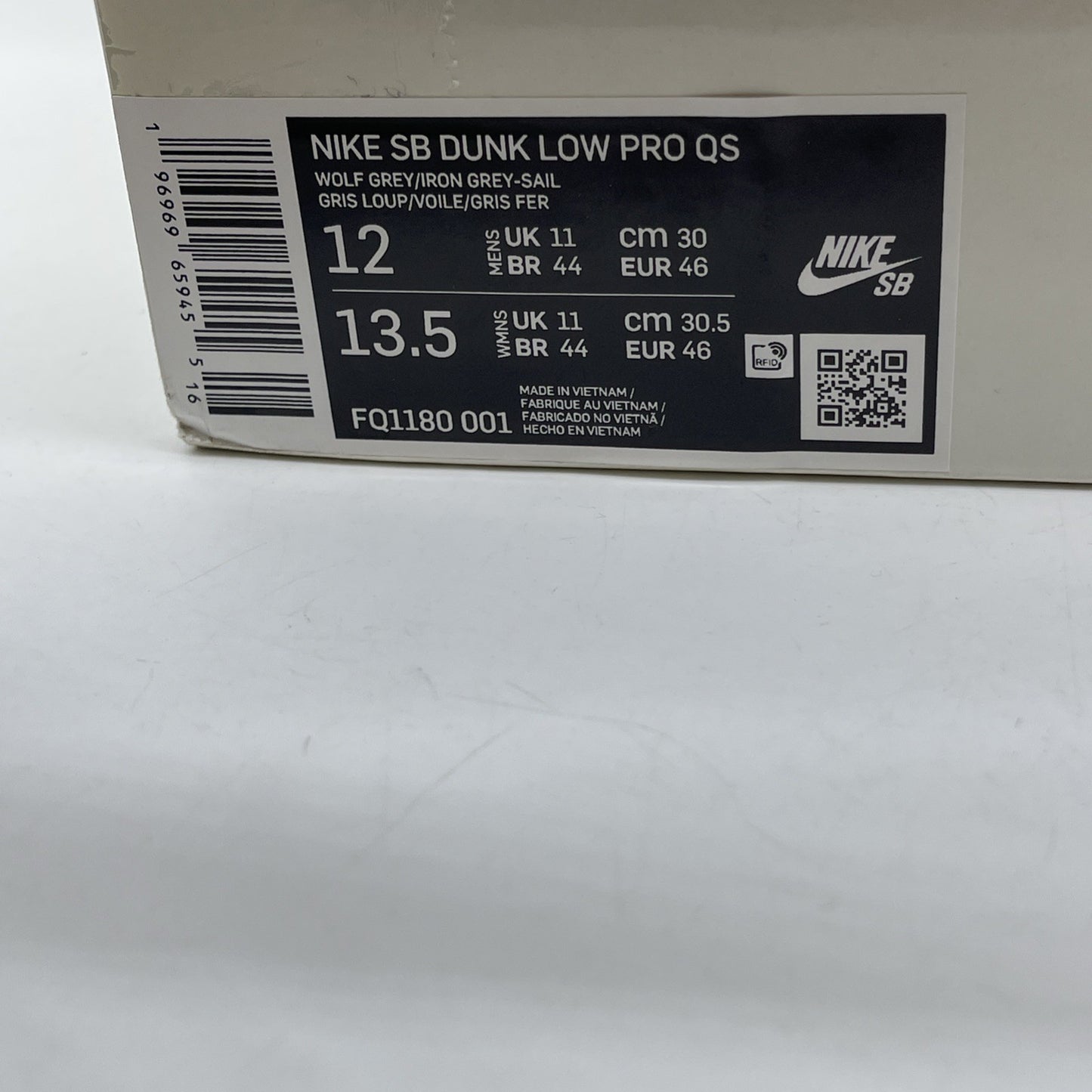Size 12 - Nike SB Dunk Low x Yuto Horigome Gray Suede Leather (FQ1180-001)