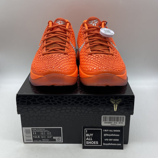Size 11 - Nike Zoom Kobe 6 Protro Total Orange (IH1871-800)