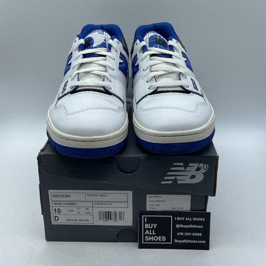 Size 10 - New Balance 550 White Team Royal (BB550SN1)