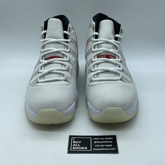 Size 14 - Air Jordan 11 Retro Platinum Tint Tan Black Suede (378037-016)