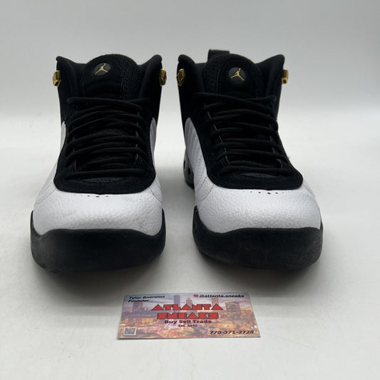 Size 12 - Jordan Jumpman Pro OG 2017 Taxi Black White Gold Suede (906876-032)