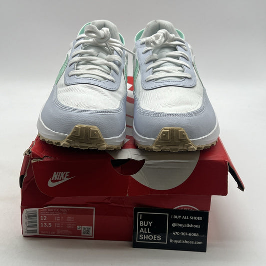 Size 12 - Nike Waffle Debut White Mint Foam Gum (DV0743-100)