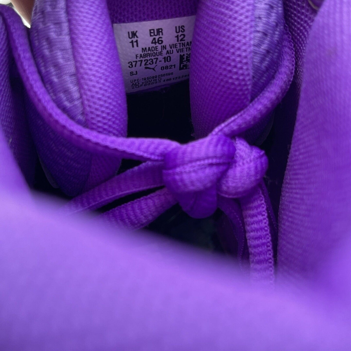 Size 12 - PUMA MB.01 Queen City Purple Blue Suede Leather (377237-10)