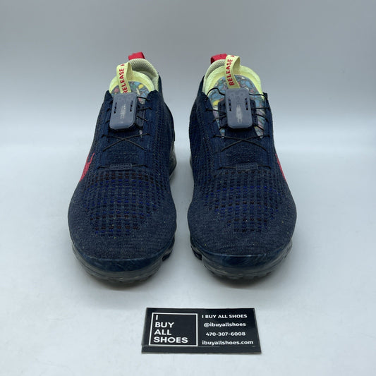 Size 11 - Nike Air VaporMax 2020 Flyknit Obsidian Siren Red (CW1765-400)