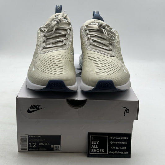 Size 12 - Nike Air Max 270 Light Bone Diffused Blue W (FQ8783-072)