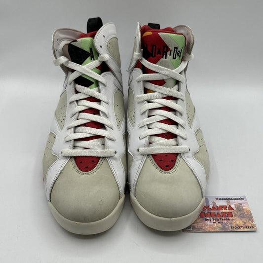 Size 12 - Jordan 7 Retro Hare 2015 White Grey Suede Red Bugs Bunny Classics