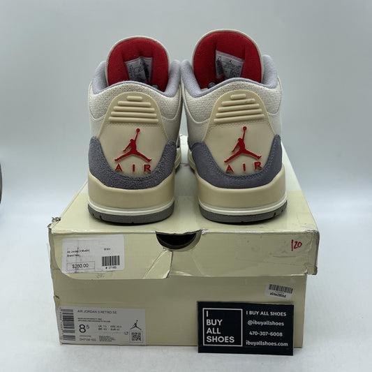 Size 8.5 - Air Jordan 3 Muslin (DH7139-100)