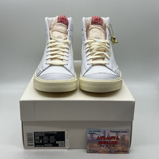 Size 10 - Nike Blazer Mid 77 Vintage Popcorn 2021 Brand New Og All