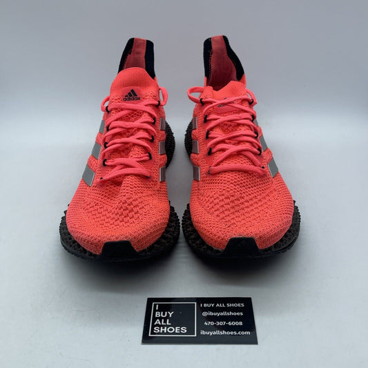Size 11.5 - adidas 4DFWD Legacy Indigo Turbo Pink Silver Suede (GZ8619)
