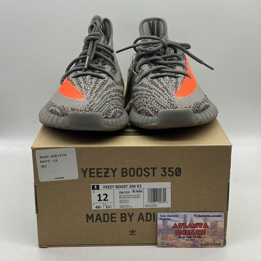 Size 12 - adidas Yeezy Boost 350 V2 Low Beluga Reflective Brand New Og All