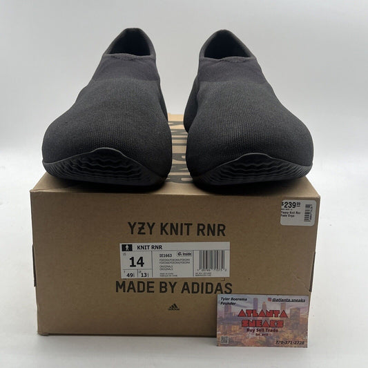 Size 14 - adidas Yeezy Knit Runner Fade Onyx (IE1663)