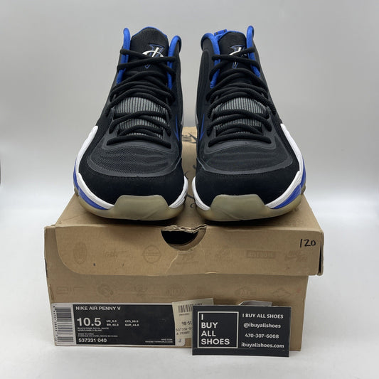 Size 10.5 - Nike Air Penny 5 Orlando Suede Leather (537331-040)