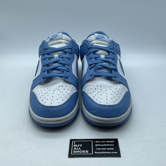 Size 14 - Nike Dunk Low University Blue White Suede Leather (DD1391-102)
