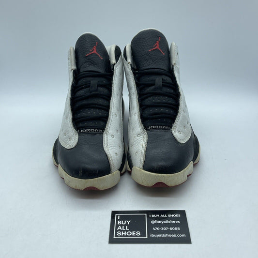 Size 7.5 - Air Jordan 13 Retro 2013 He Got Game Black White Suede (309259-104)