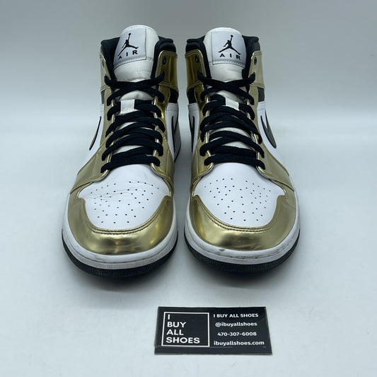 Size 13 - Air Jordan 1 Mid SE Metallic Gold 2020 (DC1419-700)
