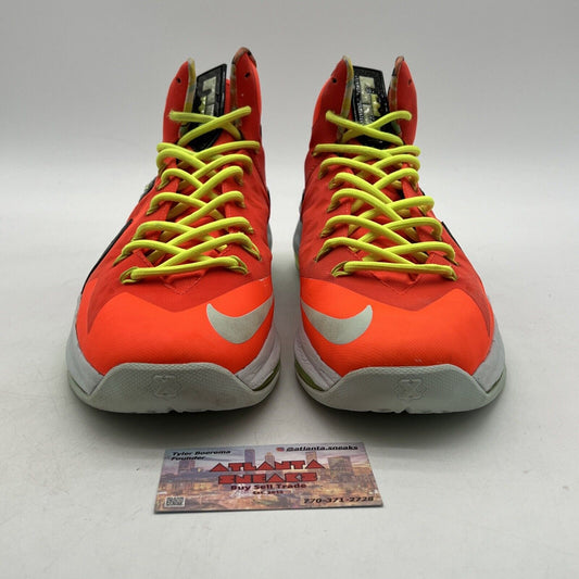 Nike Lebron 10 P.S Elite 'Bright Crimson' 579827-800 “Sample”