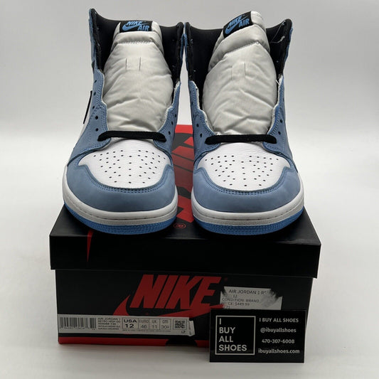 Size 12 - Air Jordan 1 Retro OG High University Blue (555088-134)